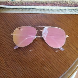 NWT Rose gold Sunglasses
